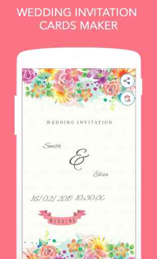 Wedding Invitation Cards Maker 3