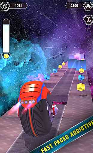 Wheel Rush Galaxy : Endless Dash Racing Game 3