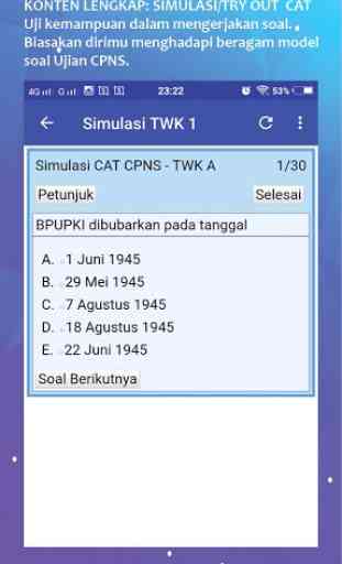 CAT CPNS 2019 Bank Soal Tes CPNS Try Out TKD CPNS 4