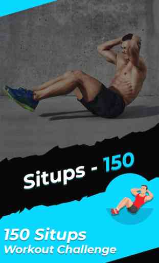 150 Situps Workout Challenge 1