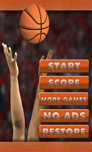 3D Basket-Ball Juggle Hoop Showdown Game 1