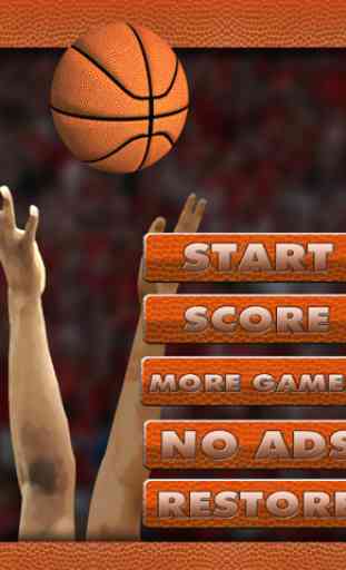 3D Basket-Ball Juggle Hoop Showdown Game 4