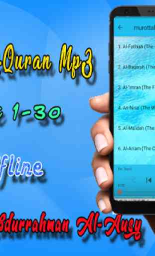 Abdurrahman Al Ausy Holy Quran MP3 Offline 3