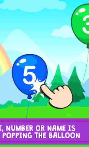 Baby Balloon Pop Kids Game for ABC Preschoolers 3