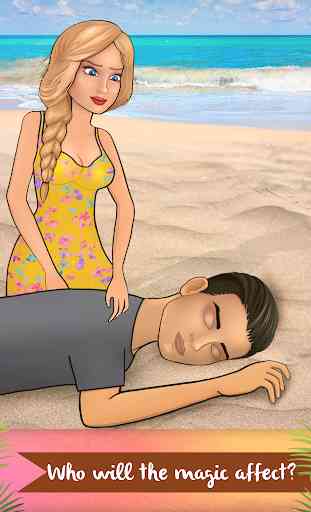 Beach Camp Romance: Teen Drama - Love Games 3