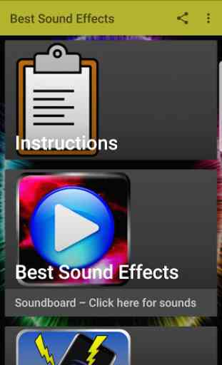 Best Sound Effects 1