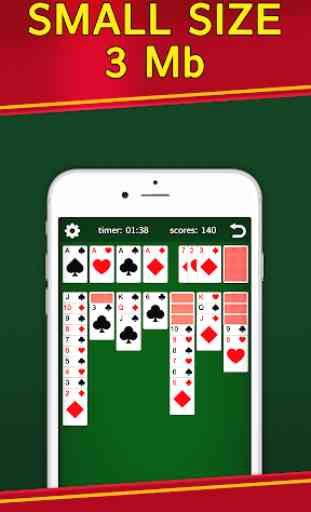 Classic Solitaire Klondike - No Ads! Totally Free! 2