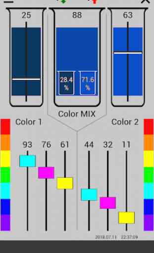 CMYK Mix Color scheme designer 4