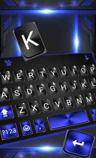 Cool Black Plus Keyboard Theme 2