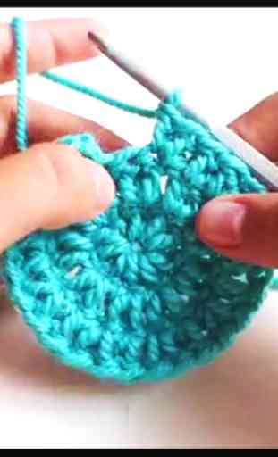 Crochet step by step. Learn crochet points 1