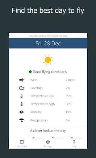 Dronecast - Weather Forecast & Flying Conditions 1
