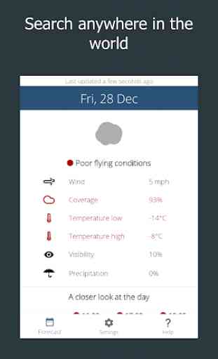 Dronecast - Weather Forecast & Flying Conditions 2
