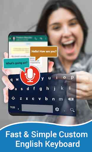 English Voice Typing Keyboard – Speak to text 1