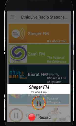 Ethio Live: (Ethiopian FM Radios All in one APP) 4