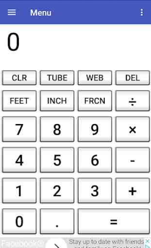 Feet and inch construction calculator 1