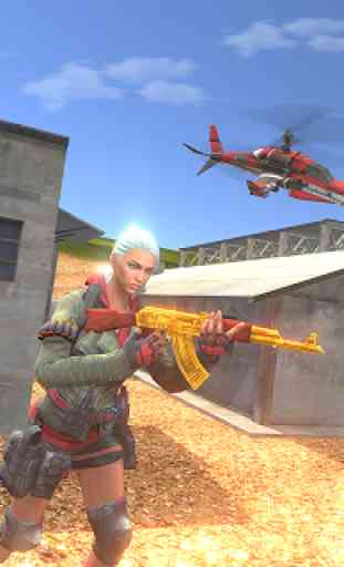 Fire Battle Squad Survival: Free Fire strike game 1