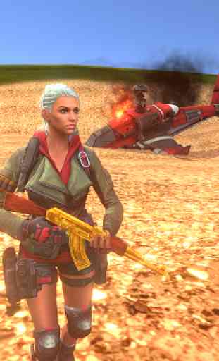 Fire Battle Squad Survival: Free Fire strike game 2