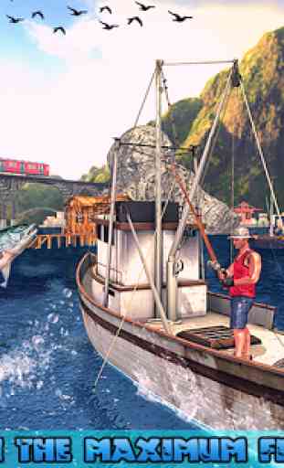 Fishing Ship Simulator 2020 : Fish Boat Game 1