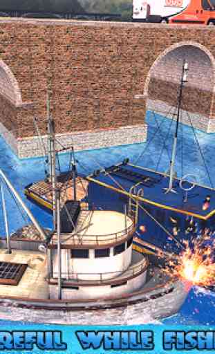 Fishing Ship Simulator 2020 : Fish Boat Game 2