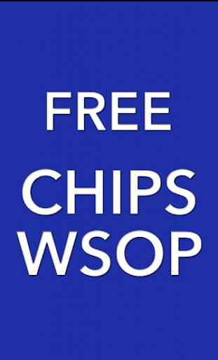 Free Chips For WSOP 1