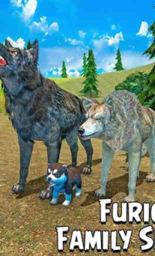 Furious Wolf Family Simulator 4