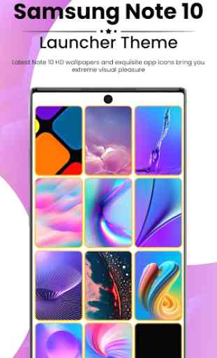 Galaxy Note 10 Launcher-Samsung Theme 1