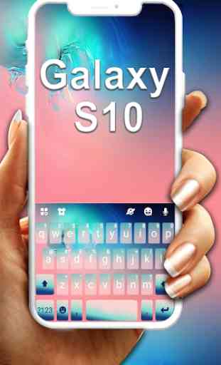 Galaxy S10 Keyboard Theme 1