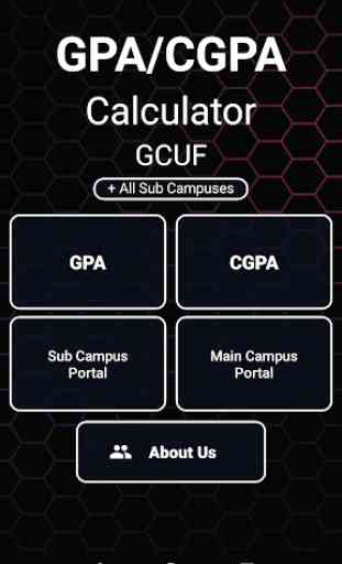 GCUF GPA Calculator 1