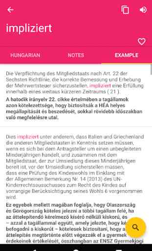 German Hungarian Offline Dictionary & Translator 3