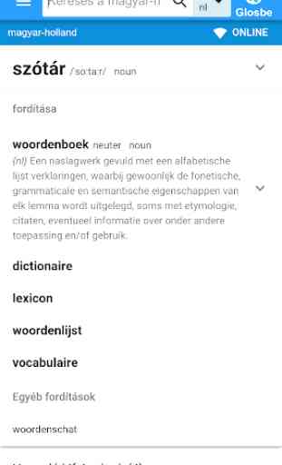 Holland-Magyar szótár 1