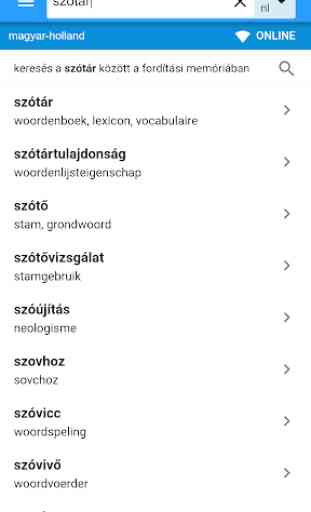 Holland-Magyar szótár 2