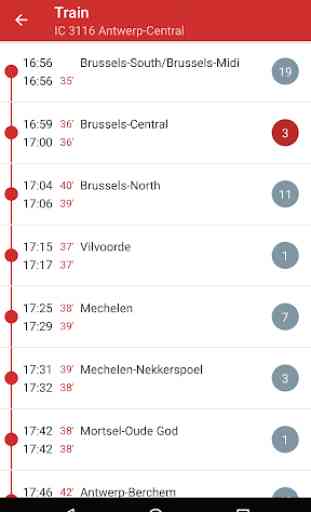 HyperRail - NMBS / SNCB Realtime train information 2