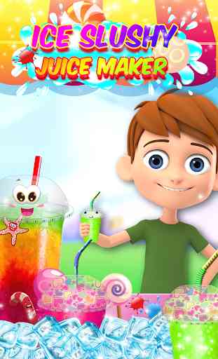 Ice Cold Slushy & Juice Maker – Frozen Food Game 4