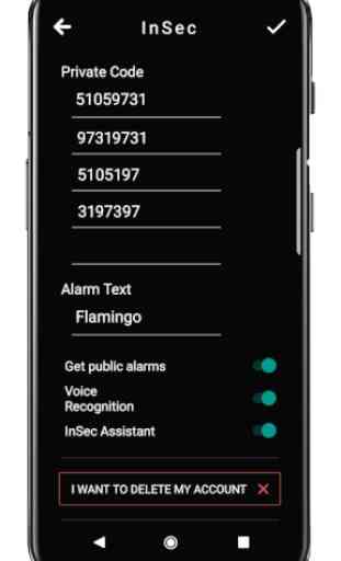 InSec (Intelligent Security) - Personal Safety App 4