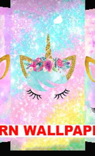 kawaii unicorn wallpaper - cute backgrounds 1