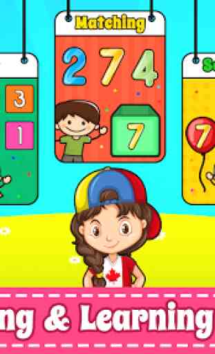 Learn Numbers 123 Kids Free Game - Count & Tracing 2