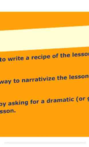 Lesson ideas for teaching and learning 2