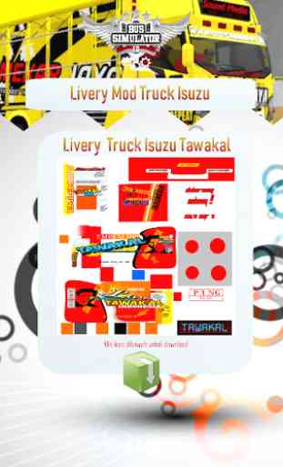 Livery Mod Truck Isuzu NMR71 2