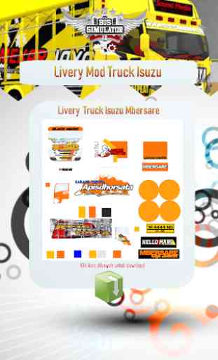 Livery Mod Truck Isuzu NMR71 4