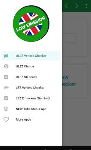 London TFL ULEZ Vehicle Checker 1