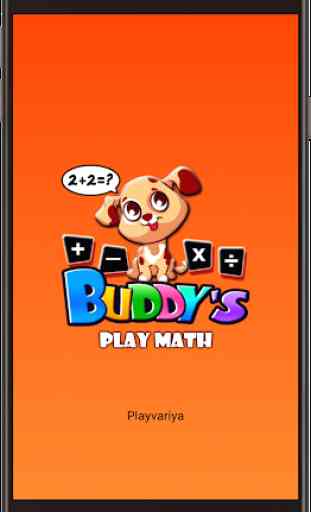 Math Game for kids - Buddy's Play Math 1