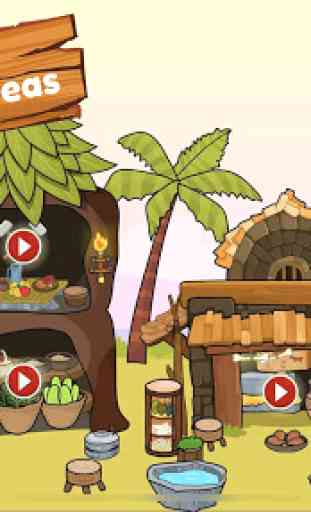 My Dinosaur Town - Jurassic Caveman Games for Kids 4