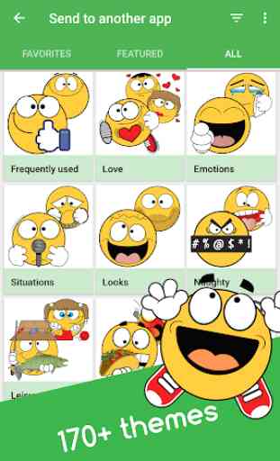 Ochat: emoticons for texting & Facebook stickers 1