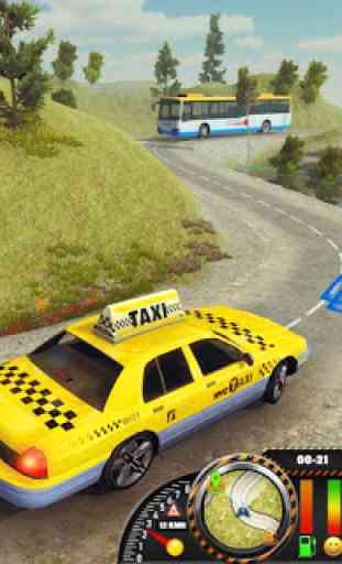 Offroad Taxi Driving Simulator 3D: Taxi Game Free 1