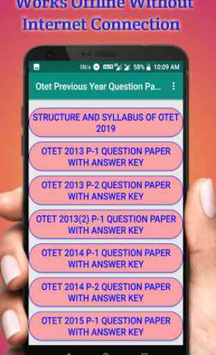 OTET Previous Year All Question Papers 2