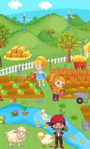 Pretend Play Village Life: Fun Farm in Little Town 1