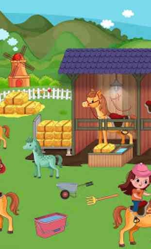 Pretend Play Village Life: Fun Farm in Little Town 4