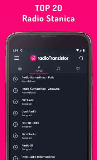 Radio Tranzistor Srbija - Radio stanice Srbije 3