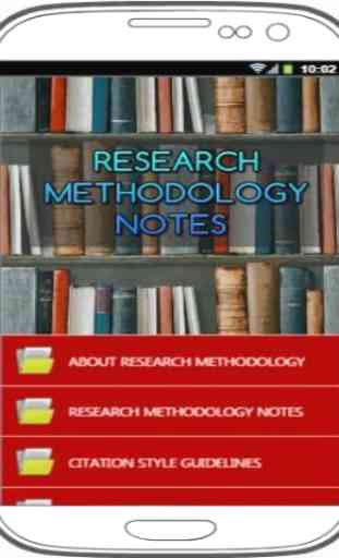 Research Methodology Notes 1