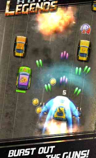 Road Legends - Car Racing Shooting Games For Free 1